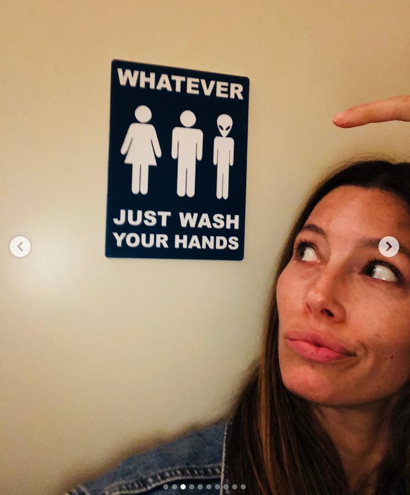 Jessica Biel su Instagram: foto 5