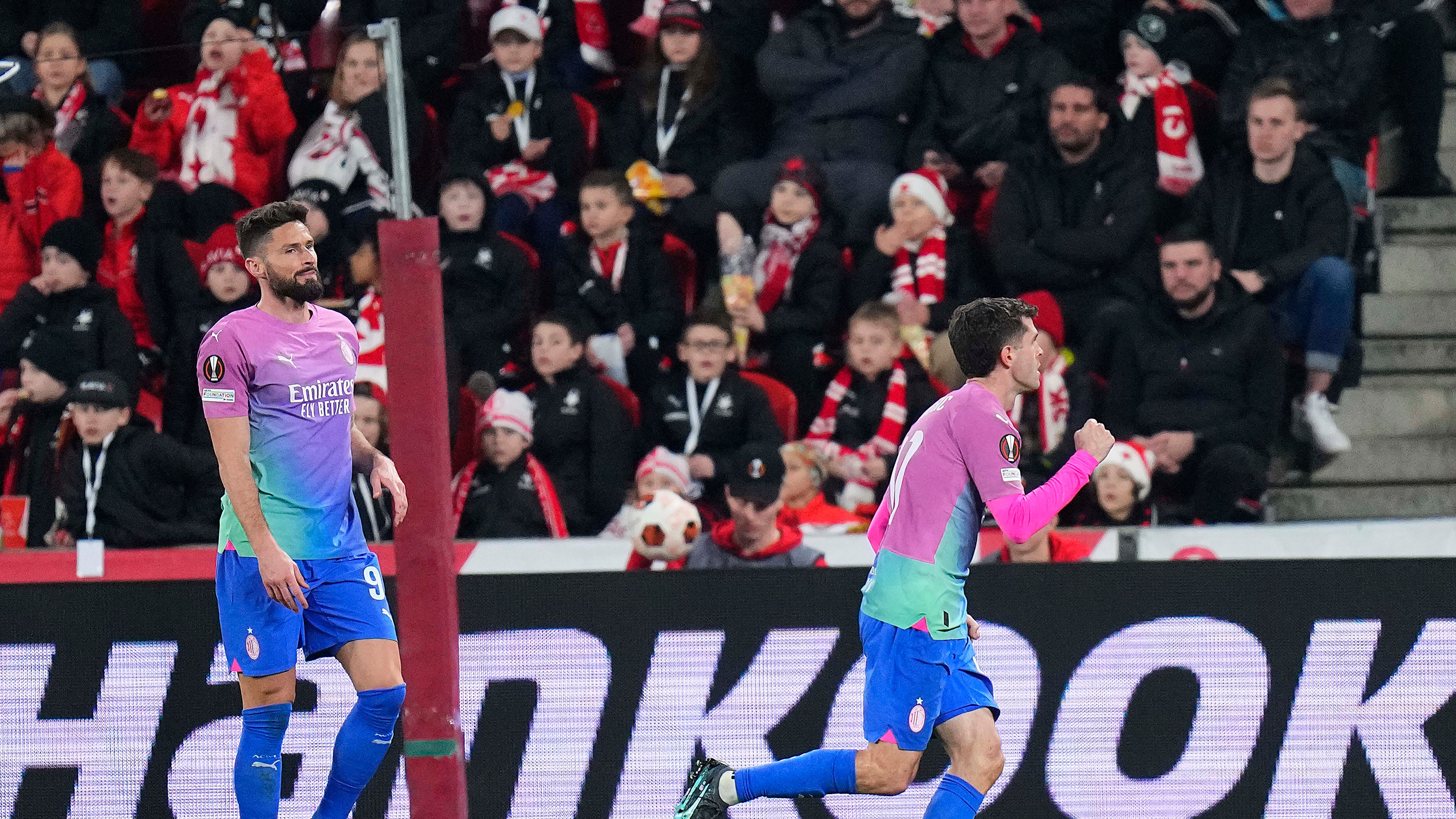 Europa League, il Milan cala il tris allo Slavia Praga e vola ai quarti