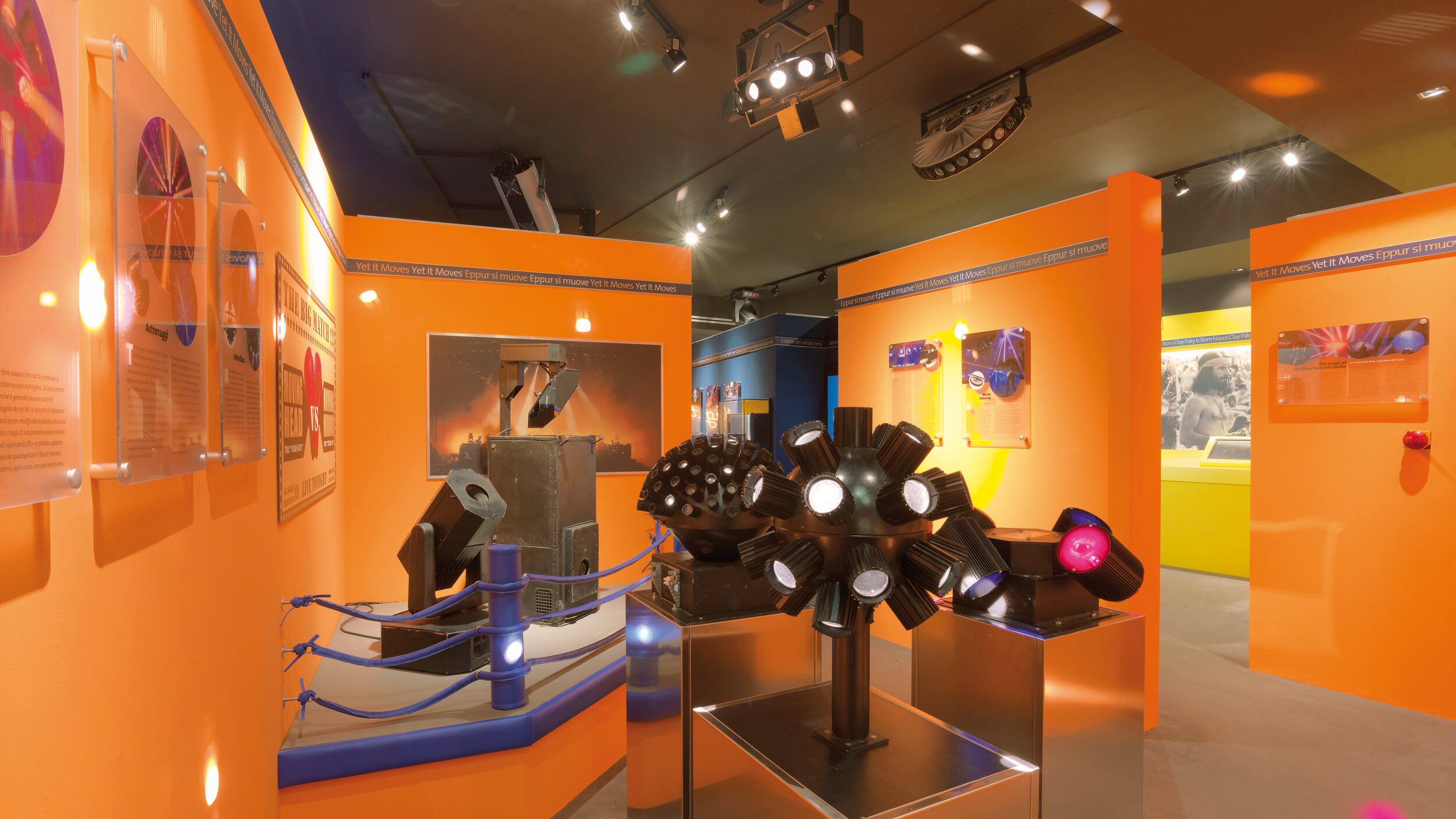 La luce dà spettacolo al museo dell'illuminazione scenografica