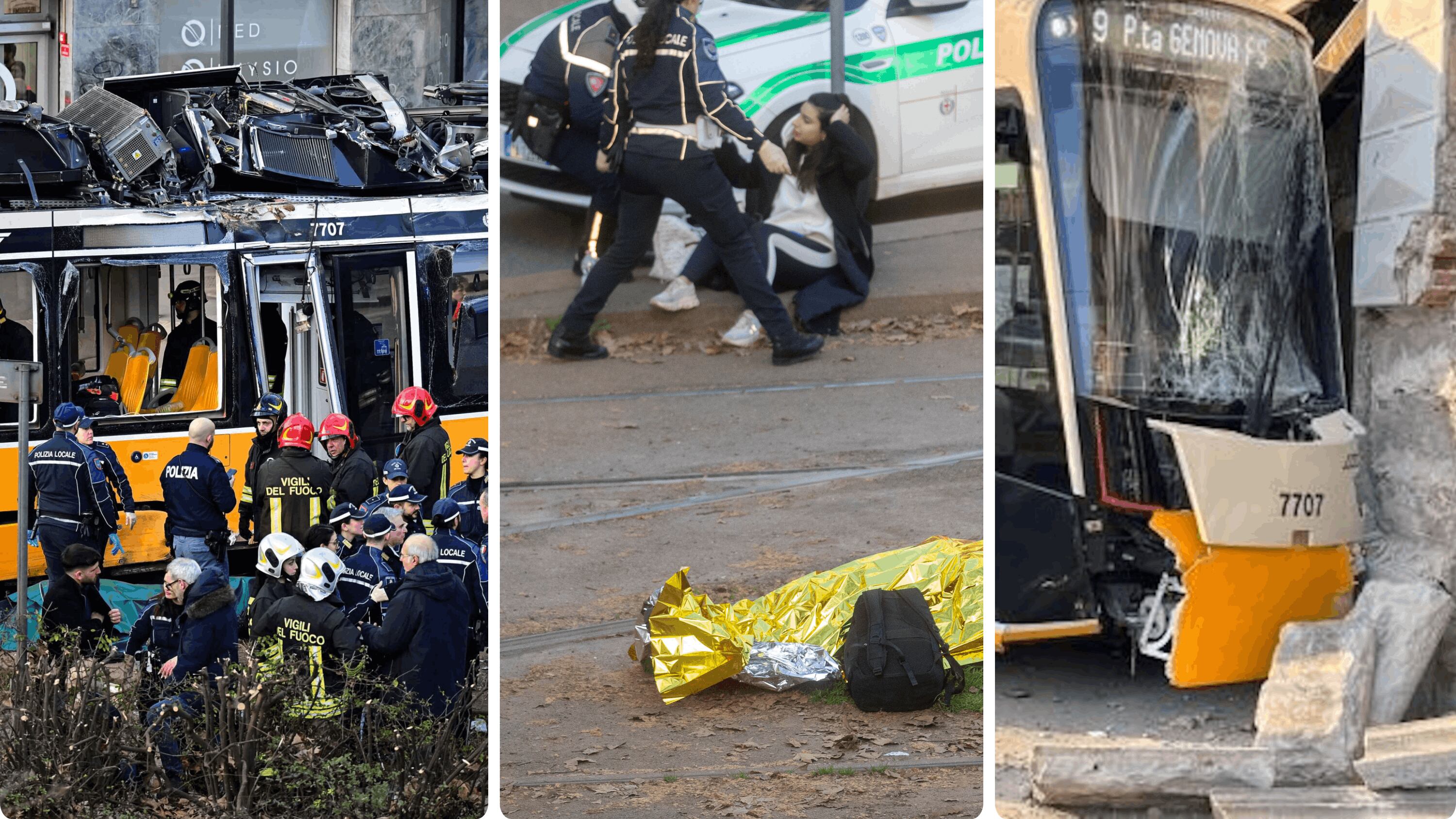 Deraglia tram a Milano e investe alcune persone: due morti e 49 feriti. Il conducente: "Mi sono sentito male". Meloni: "Solidarietà a Milano"