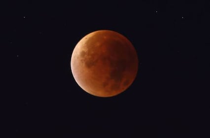 L'eclissi di superluna, foto e impressioni 8