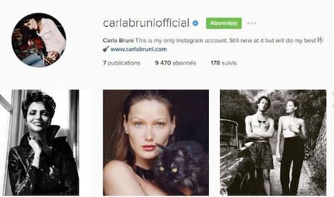Carla Bruni nuda su Instagram 5