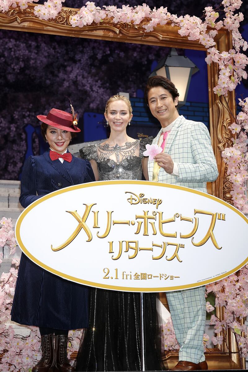 Emily Blunt alla prima giapponese di Mary Poppins: foto 9