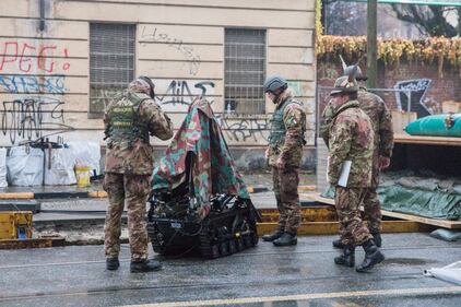 Disinnesco ordigno bellico a Torino 2