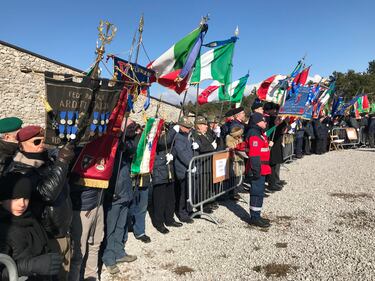 Le celebrazioni alla foiba di Basovizza 1