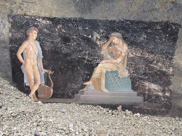 Pompei, scoperto un salone con raffigurazioni sulla guerra di Troia 2