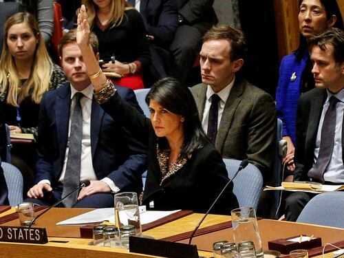 Gerusalemme capitale, gli Usa sulla mozione Onu: "Prenderemo i nomi di chi vota contro"
