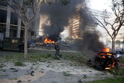 Aubomba esplode a Beirut: morti e devastazione 7