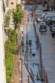 Perforata tubatura a Milano: residenti senza acqua e corrente  8