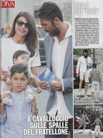 Gigi Buffon e Ilaria D'Amico: le foto del battesimo di Leopoldo Mattia 2