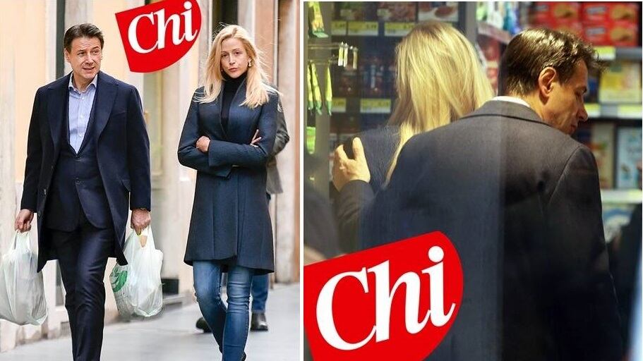 Tra Conte e la compagna tira una brutta aria. Ma fanno la spesa insieme
