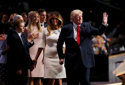 La Famiglia si stringe intorno a Trump 4
