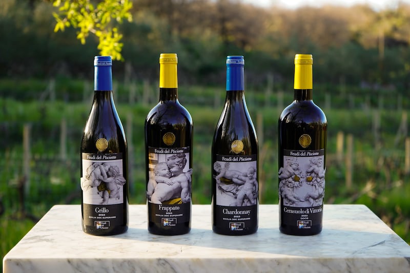 Feudi del PIsciotto, i vini della linea I Putti del Serpotta