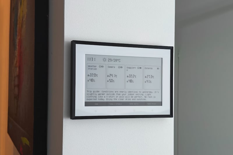 SwitchBot E-Ink Home Dashboard: tutto sotto controllo, senza troppe distrazioni