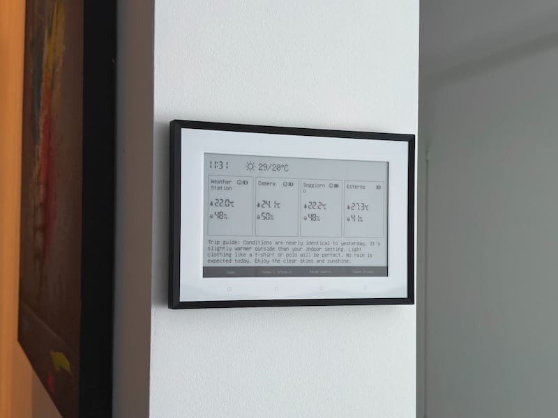 SwitchBot E-Ink Home Dashboard: tutto sotto controllo, senza troppe distrazioni