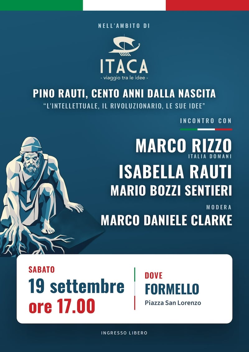 Pino Rauti, cento anni dalla nascita