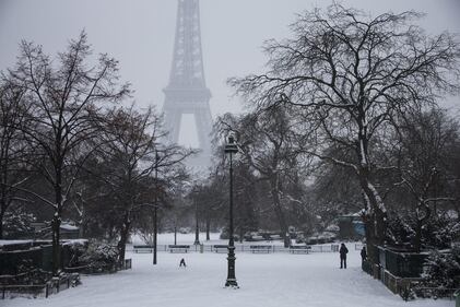 Bufera di neve in tutta Europa 7