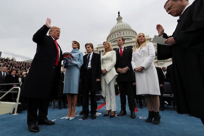 Melania e Ivanka Trump: moglie e figlia del presidente 2