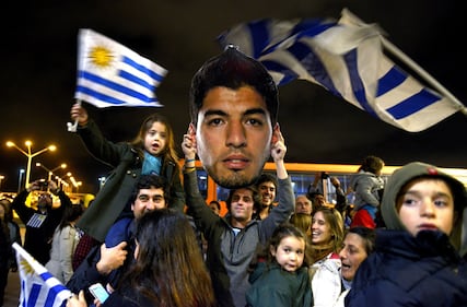 Suarez, l'accoglienza dei tifosi 1