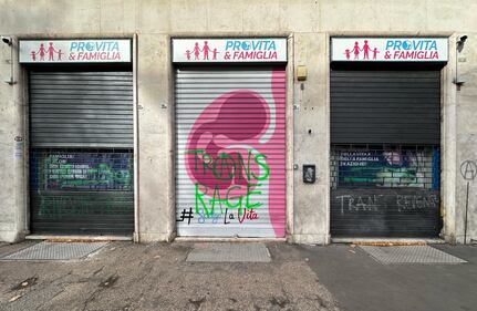Assalto transfemminista contro Pro Vita & Famiglia 1