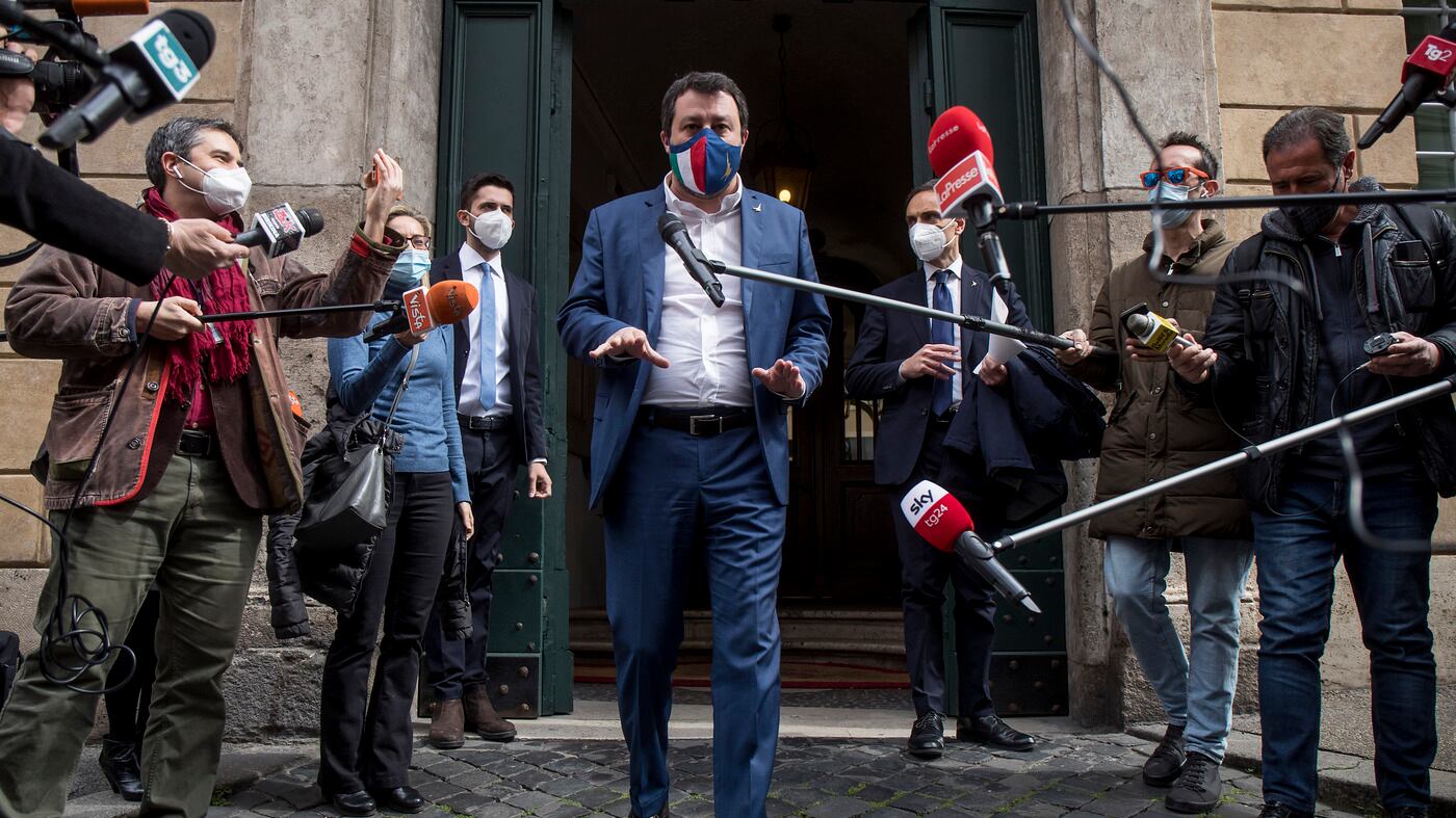 Faccia a faccia Draghi-Salvini: "In sei regioni si può riaprire"