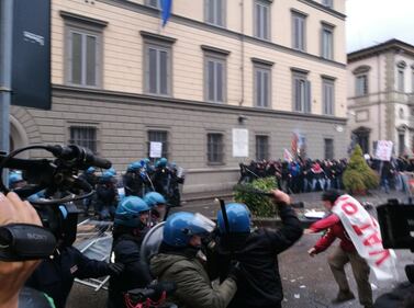 Scontri a Firenze 1