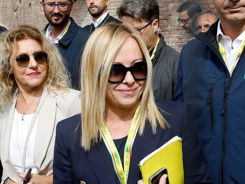 La Meloni testimonial del made in Italy: "Niente sperperi, difendiamo le eccellenze"