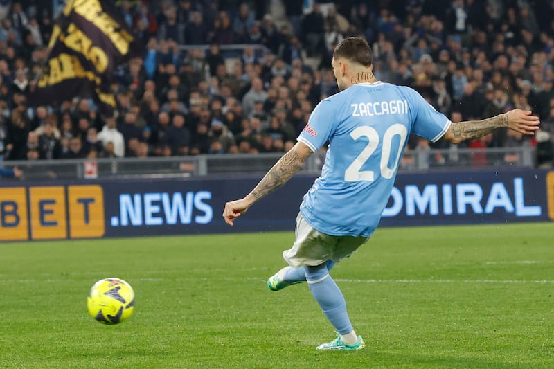 Zaccagni gol Lazio Juventus