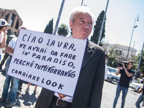 L'ultimo saluto a Laura Biagiotti, la regina del cachemire