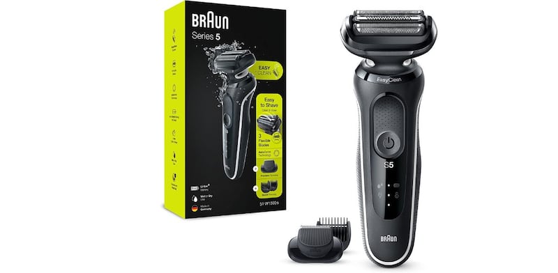Braun Serie 5 rasoio per barba con tre lame regolabili