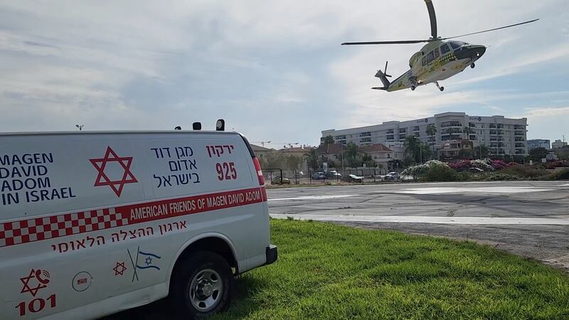 Elicottero e ambulanza