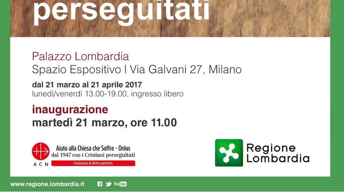 "Uniti per i cristiani perseguitati": una mostra per rompere il silenzio
