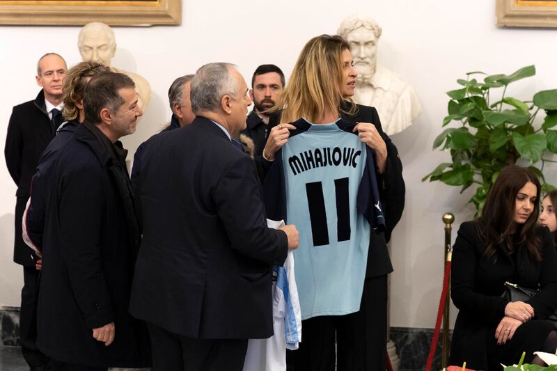 I funerali di Sinisa Mihajlovic a Roma: le foto 12