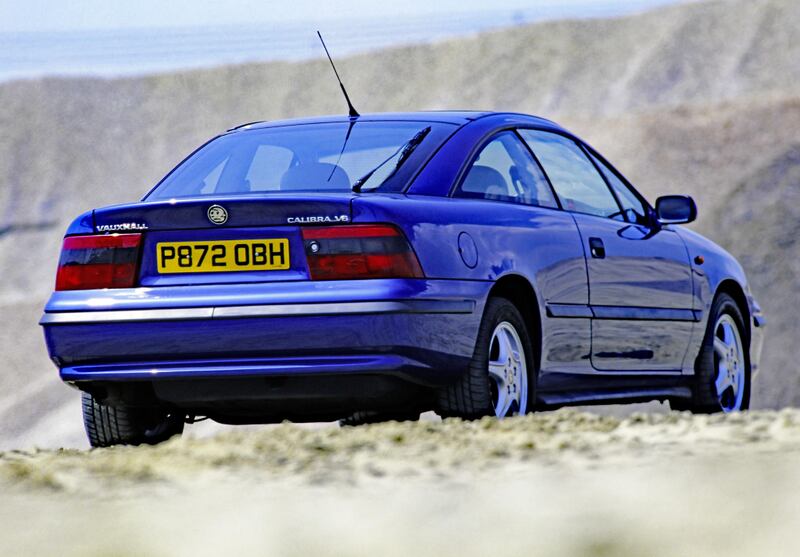 Calibra rimarchiata Vauxhall