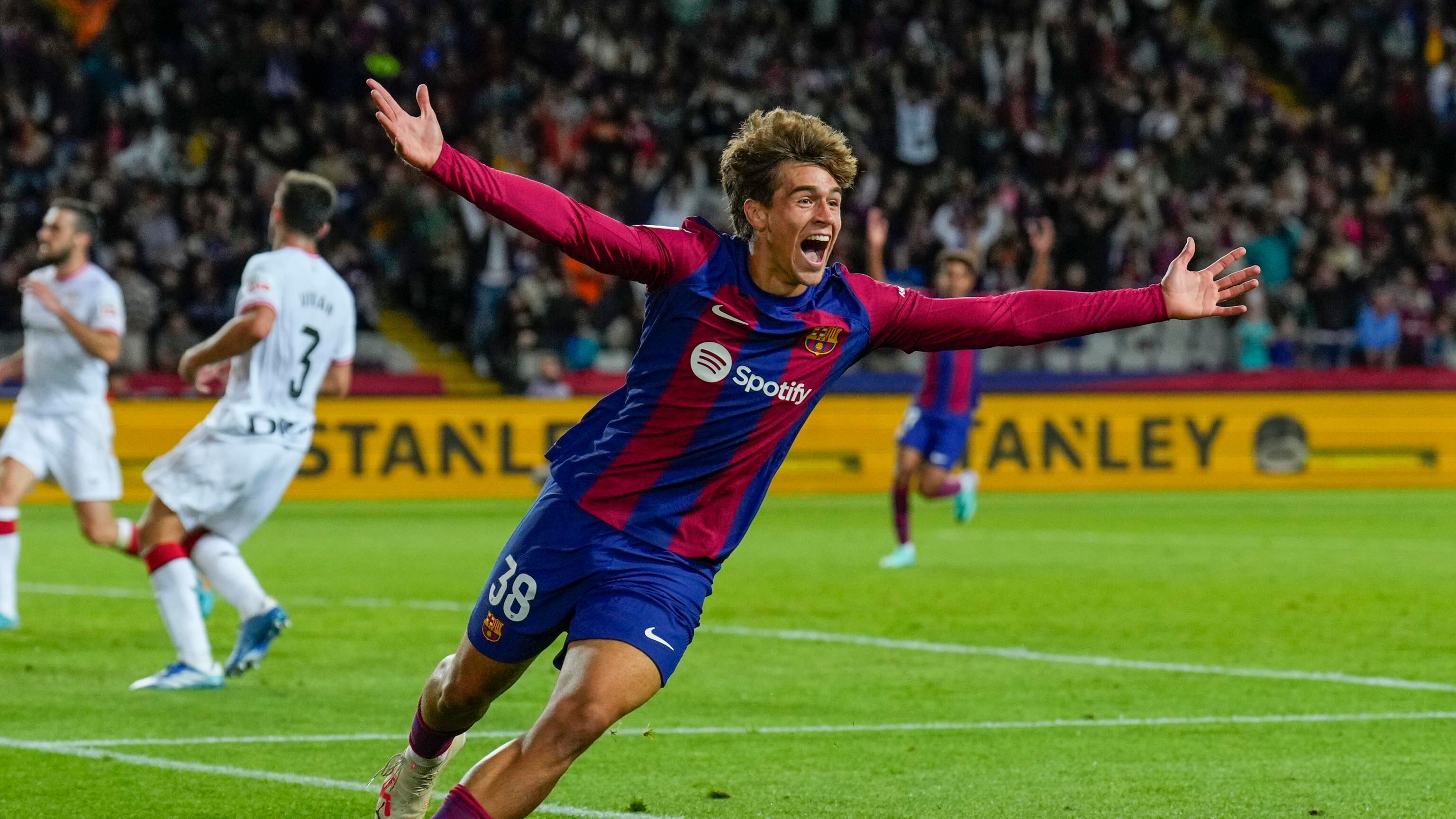 Gol dopo 33 secondi: chi è Guiu, il nuovo talento del Barcellona