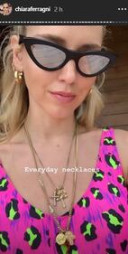 Chiara Ferragni sexy in costume maculato  2