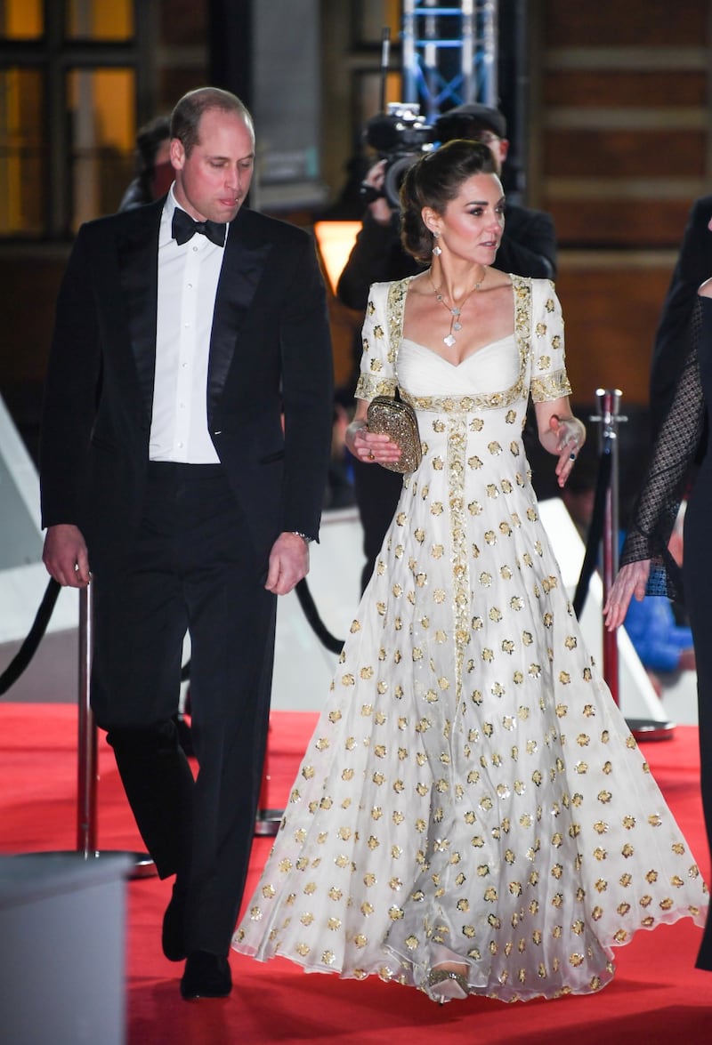 Brad Pitt e i duchi di Cambridge ai Bafta 2020, foto 5