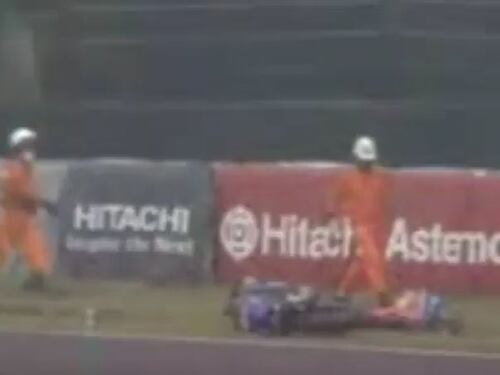 Suzuka, brutto incidente per Gino Rea: ricoverato in gravi condizioni