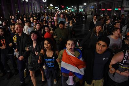 Usa 2016, proteste a Oakland 12