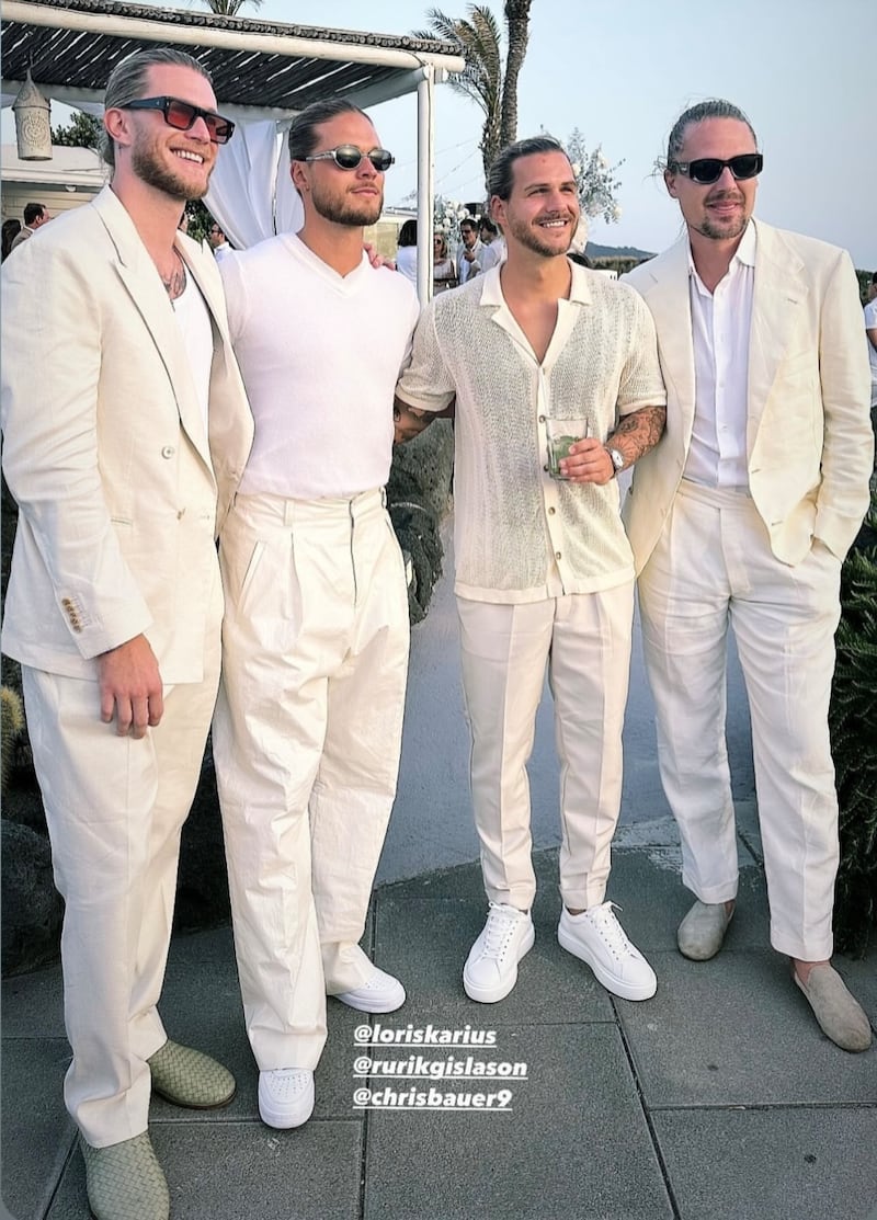 Diletta Leotta oggi sposa: il white party prima del matrimonio con Loris Karius 13