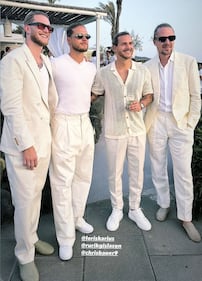 Diletta Leotta oggi sposa: il white party prima del matrimonio con Loris Karius 13