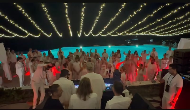 Diletta Leotta oggi sposa: il white party prima del matrimonio con Loris Karius 16