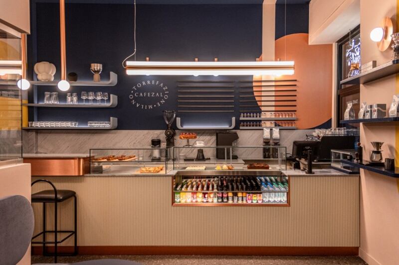 Cafezal, il bancone