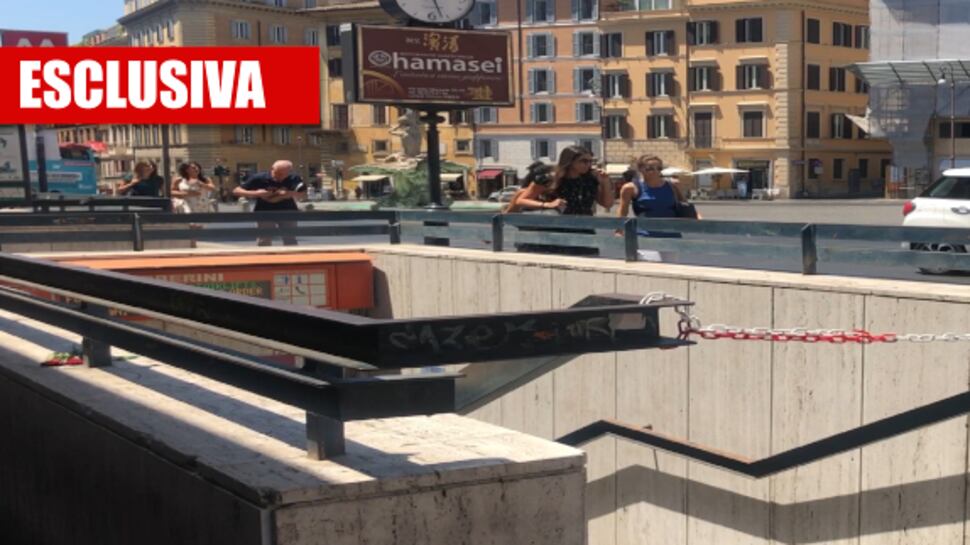 La metro Barberini resta chiusa, i negozianti: "A rischio attività e posti di lavoro"