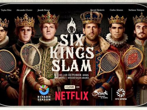 Sinner, Alcaraz, Djokovic, Fritz, Zverev e Tsitsipas: chi sono i Six del Kings Slam 2025