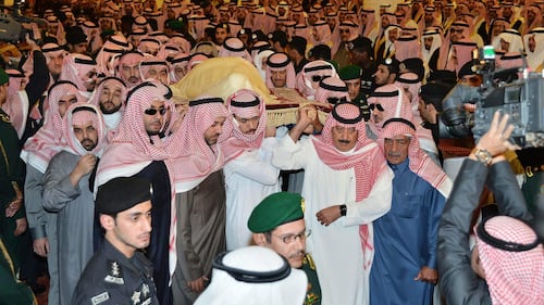 I funerali di Abdallah dell'Arabia Saudita 6