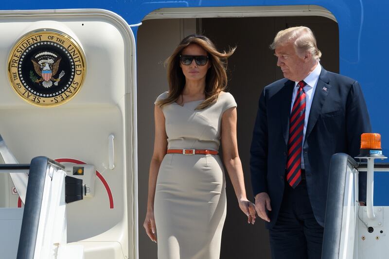 Melania Trump nel Regno Unito 9