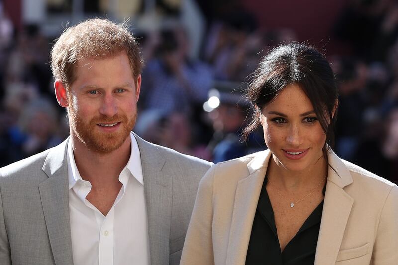 Meghan Markle felice con il Principe Harry 10