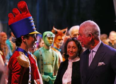 Il Principe Carlo alla  Royal Hopera House di Londra  6