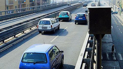 Lavori sul Cavalcavia Monteceneri, metà telecamere sono spente da un anno